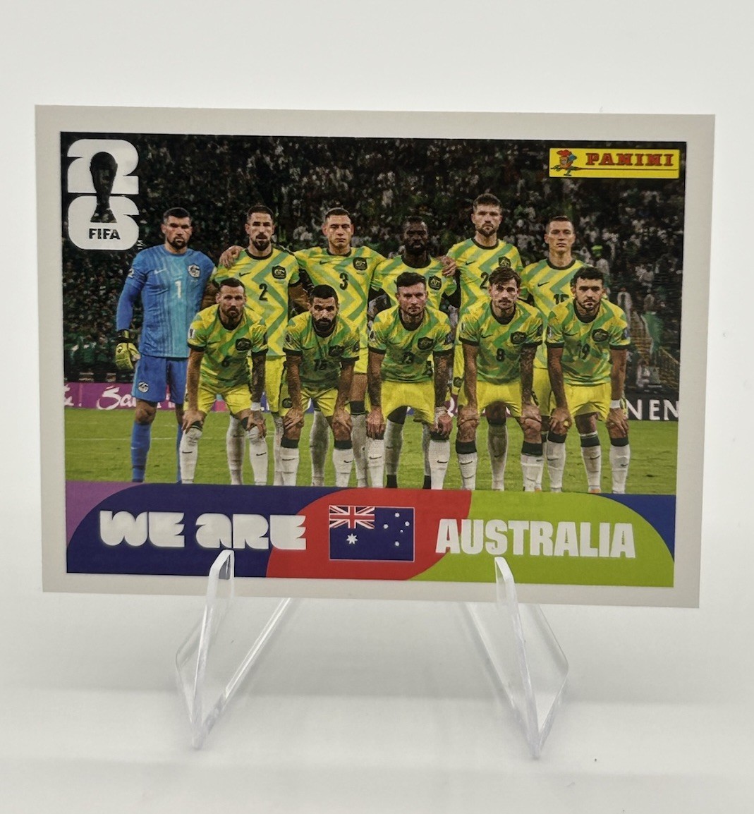 WE ARE AUSTRALIA • AUS 13 • 2026 Panini FIFA World Cup Sticker Team