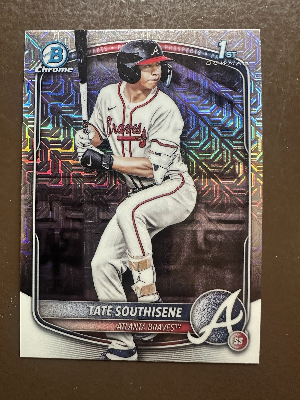 TATE SOUTHISENE 2025 Bowman Draft Chrome MOJO REFRACTOR ROOKIE #BDC-70