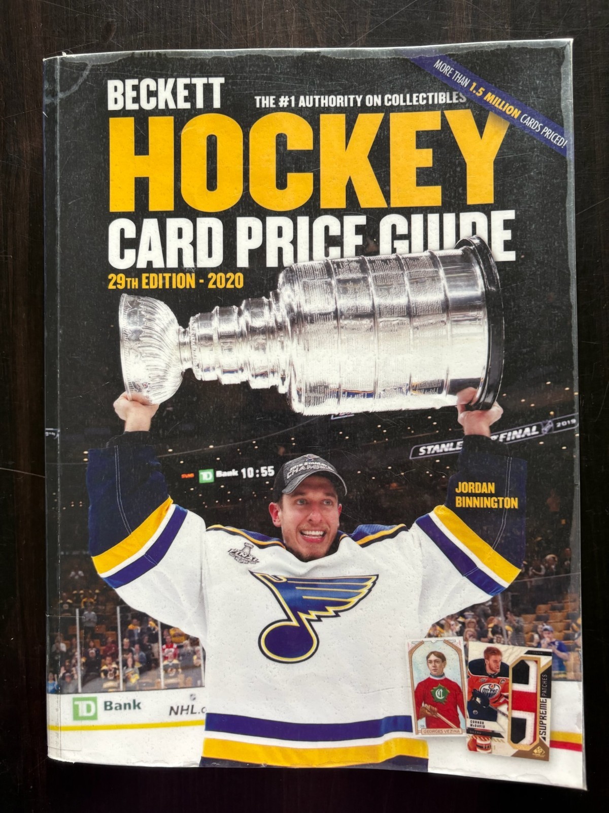 Beckett Hockey Card Price Guide 29th Edition 2020 pb sports collectible
