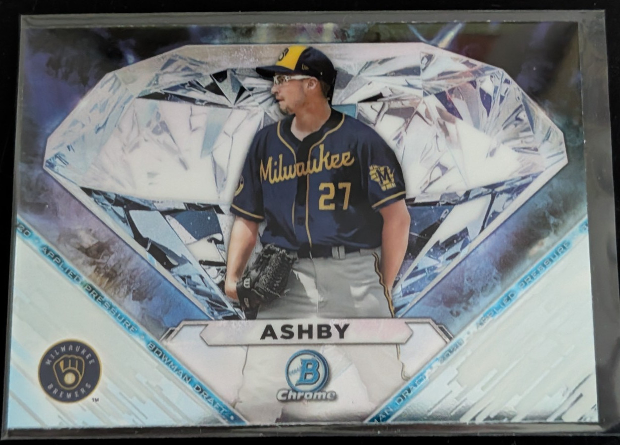 Aaron Ashby 2020 Bowman Chrome Applied Pressure insert #AP-AA