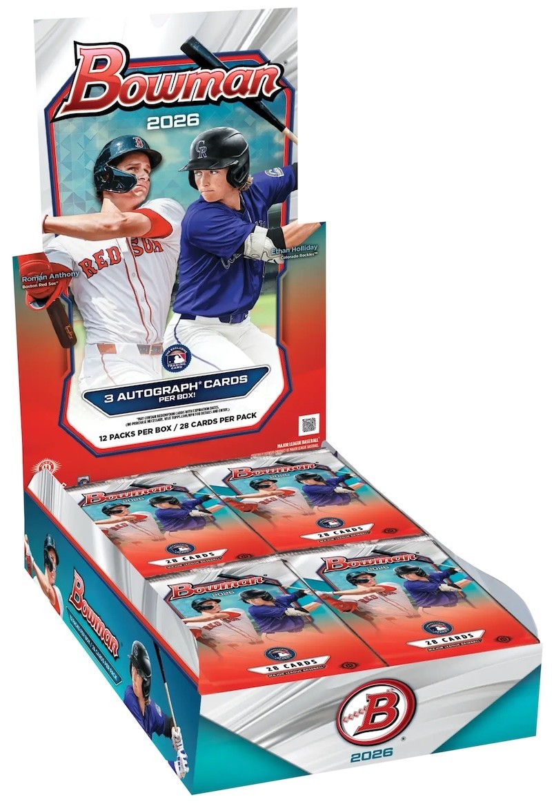 2026 Bowman Baseball-Base Set Singles – Buy 2 or more for Free Shipping!