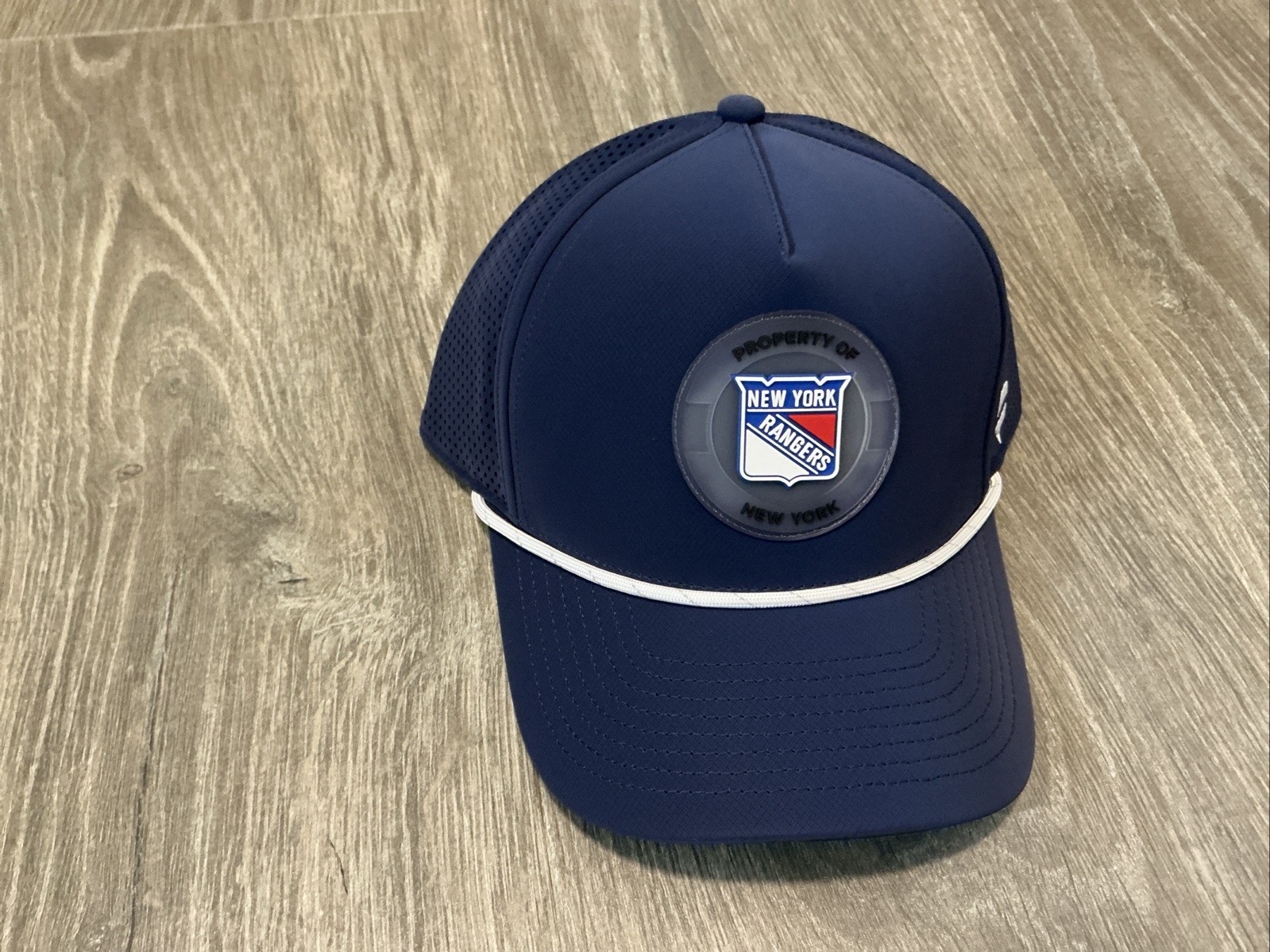Fanatics Authentic Pro New York Rangers Adjustable Hat Blue OSFM New