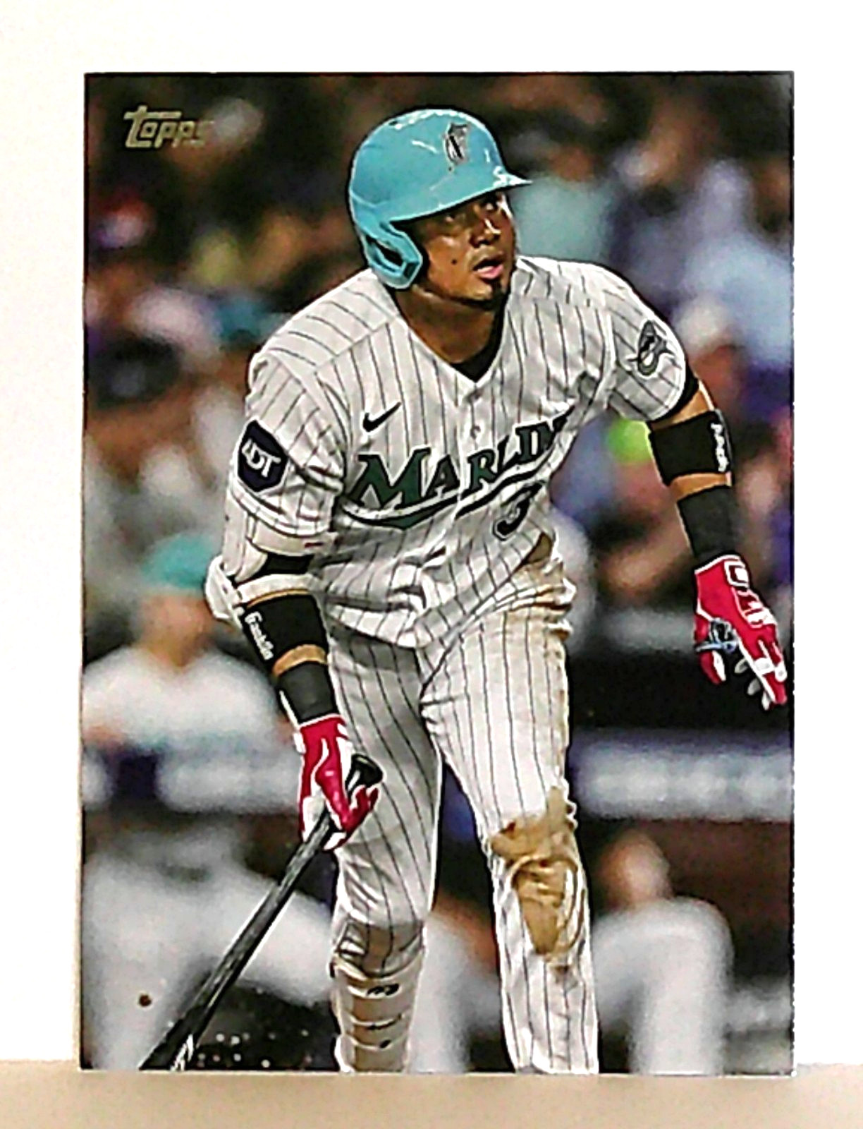 2024 Topps Series 1 LUIS ARRAEZ #299 True Photo Variation SP Marlins