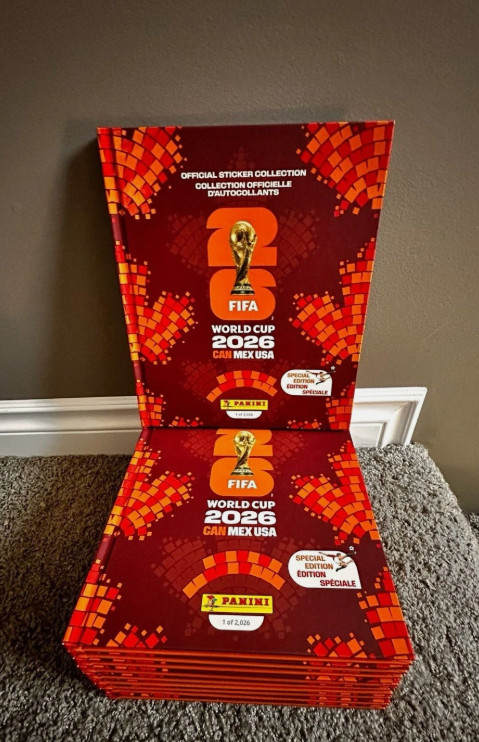 NEW 2026 Panini FIFA World Cup Hard Cover Album Canadian Edition