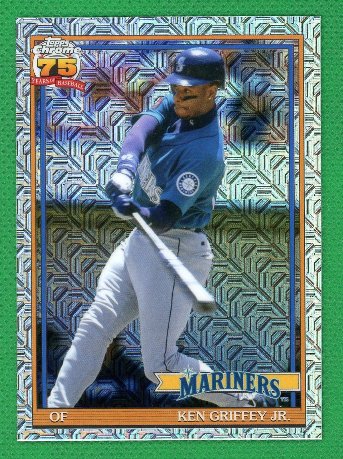 KEN GRIFFEY JR 2026 Topps Series 1 Chrome Silver Pack Mojo #91C-51 Mariners HoF