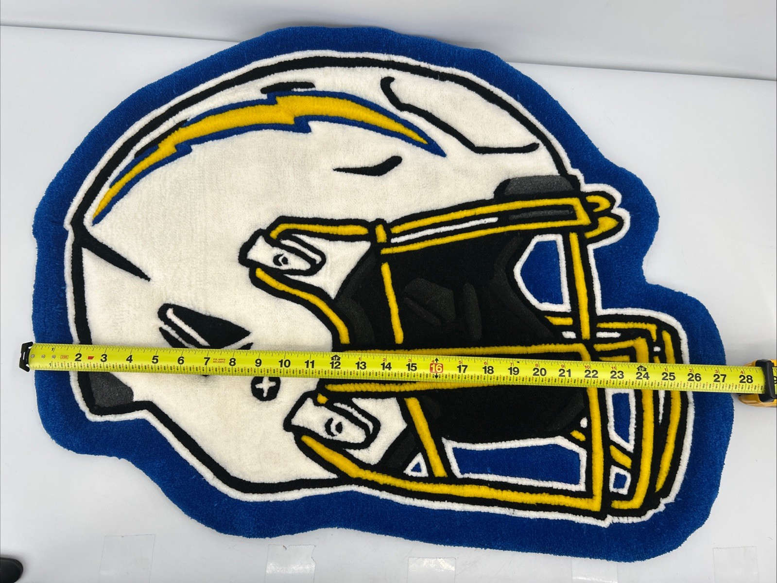 Los Angeles Chargers Custom Rug Carpet Mat 28”