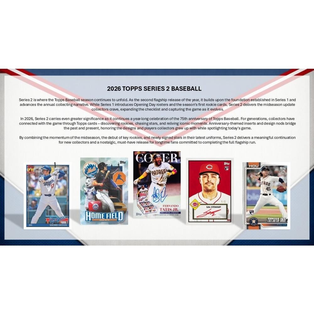 2026 Topps Series 2 Baseball Hobby Box