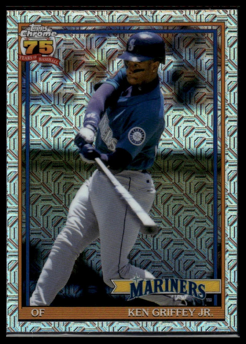 Ken Griffey Jr. 2026 Topps 1991 Topps Baseball Silver Pack Mariners #91C-51
