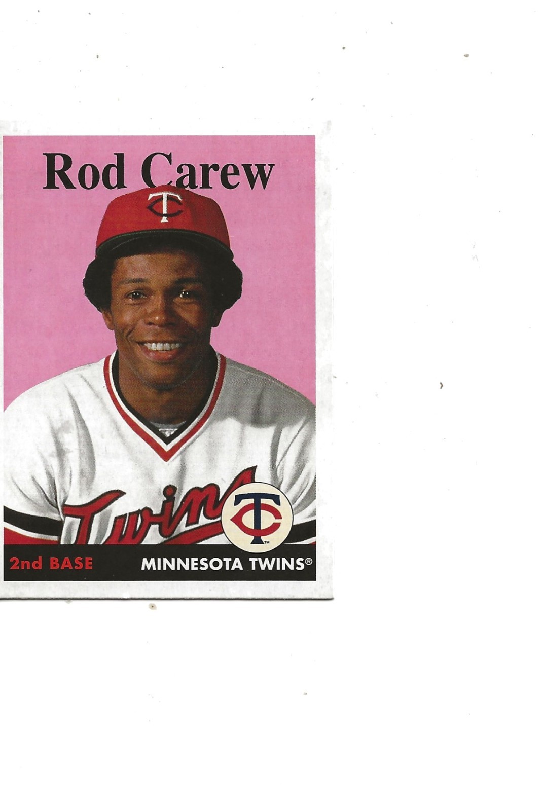 2019 ARCHIVES 1958 DESIGN TWINS HALL OF FAME ROD CAREW