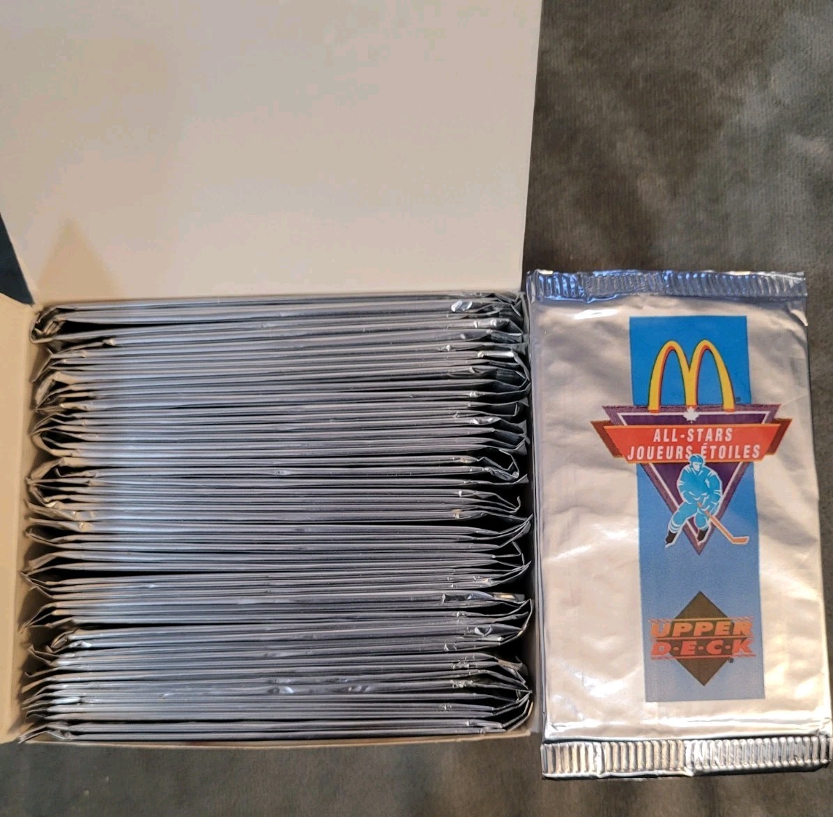 1992-93 Upper Deck McDonald’s All Stars Hockey – 50 Sealed Packs