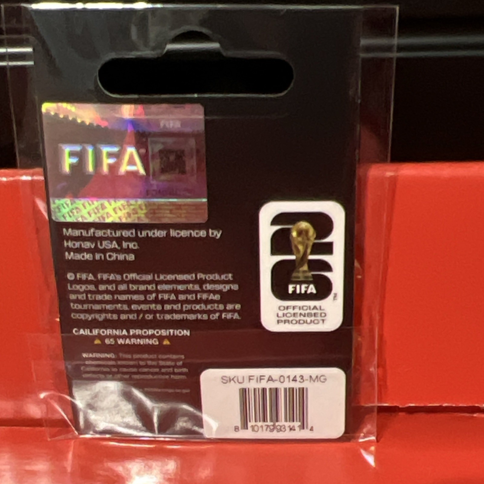 1 pc-FIFA Official Licensed Product Boston Soccer Magnet Multicolor FIFA-0143-MG
