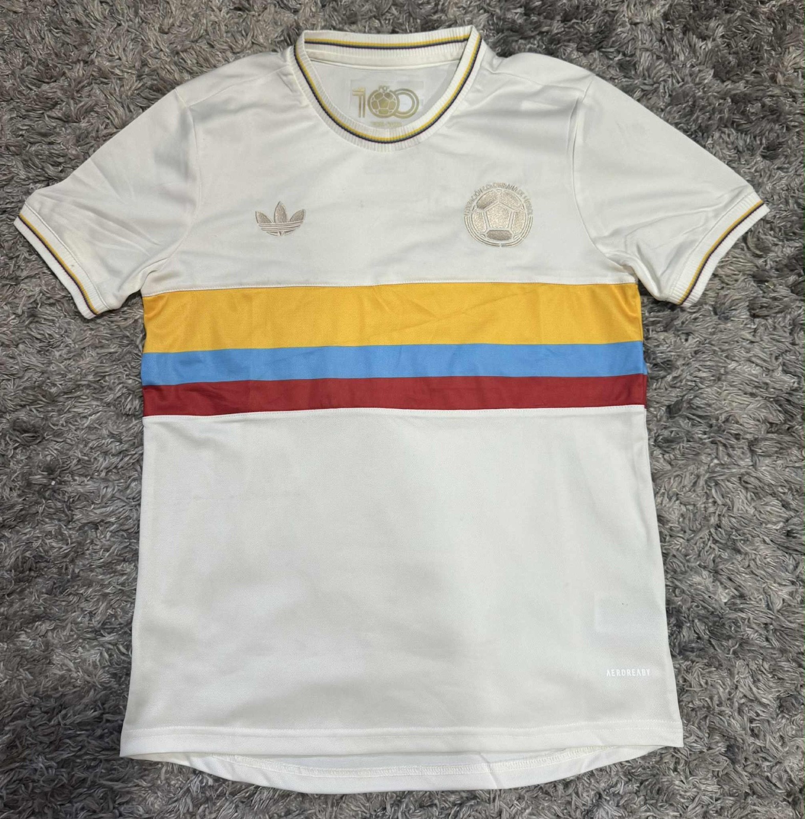 Colombia Jersey 100 Years -New With Tags READ DESCRIPTION FOR SiZES S-4X