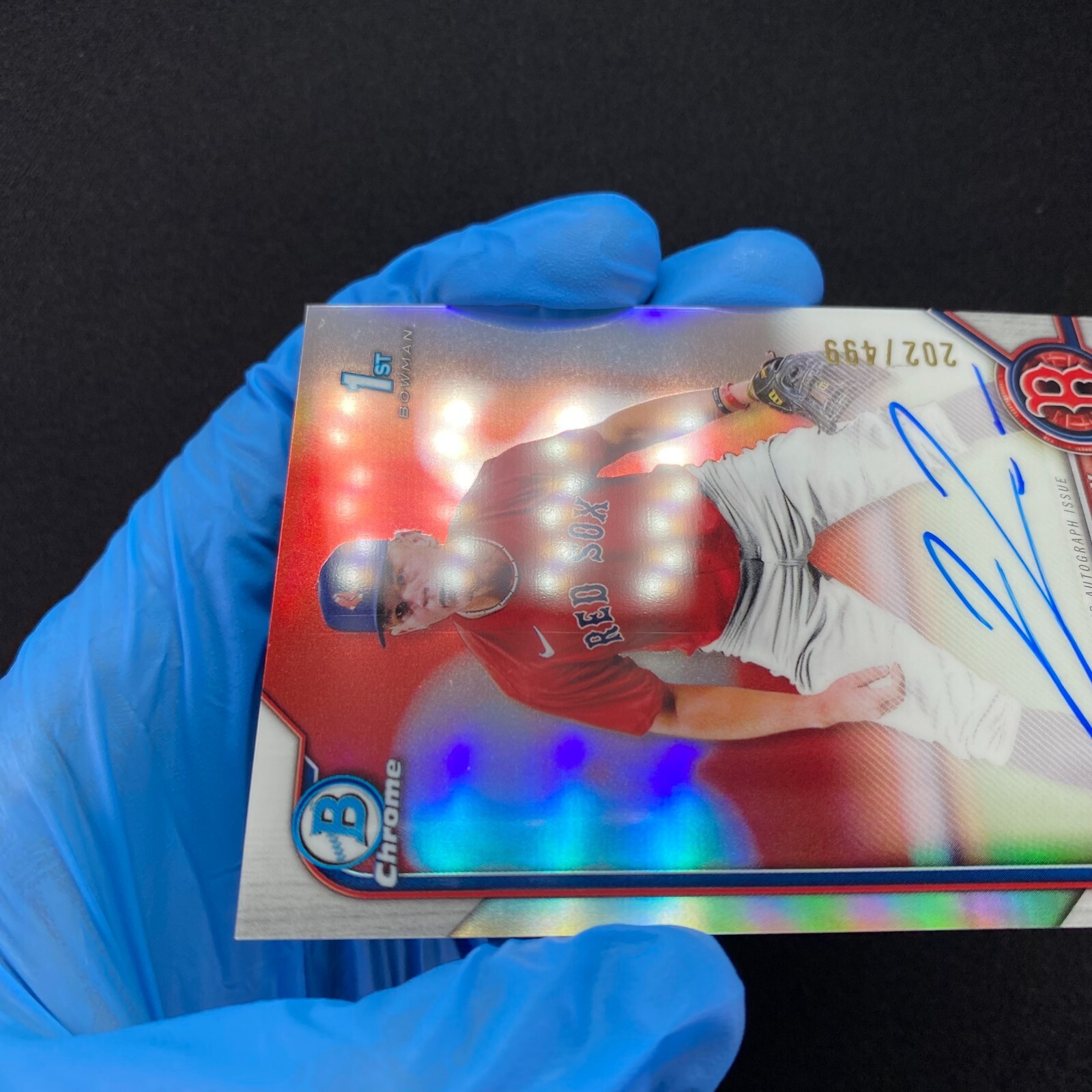2022 Bowman Draft Cutter Coffey 1st Chrome Auto /499 Refractor Autograph CDA-CC