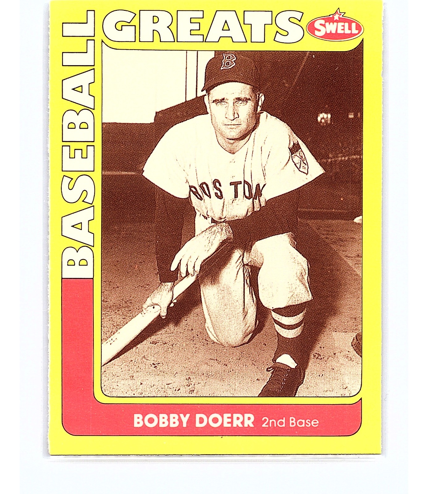 1991 Swell Baseball Greats Bobby Doerr #25