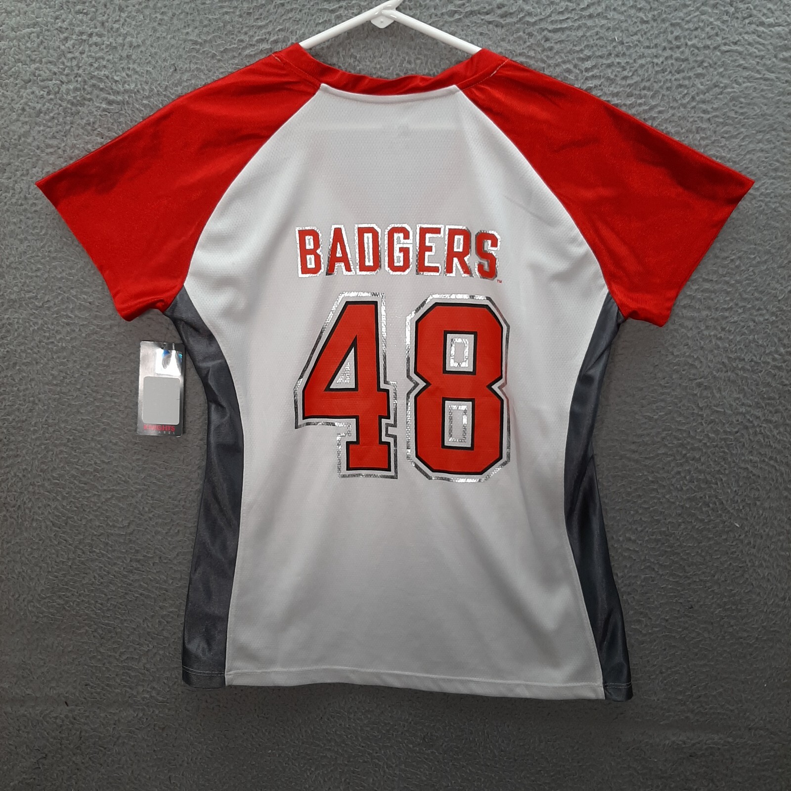 Wisconsin Badgers Shirt Womens Medium Multicolor NCAA College University Sports