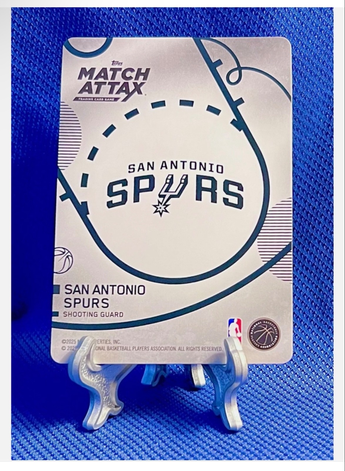 2025 Topps Attax Hot Prospects HOLO FOIL STEPHON CASTLE #HP SC Spurs 🔥🔥🔥🔥🔥