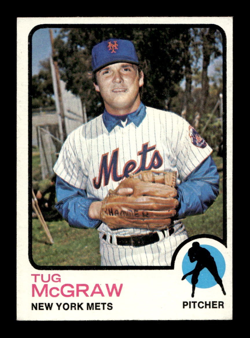 1973 Topps #30 Tug McGraw Mets NEAR MINT *8g