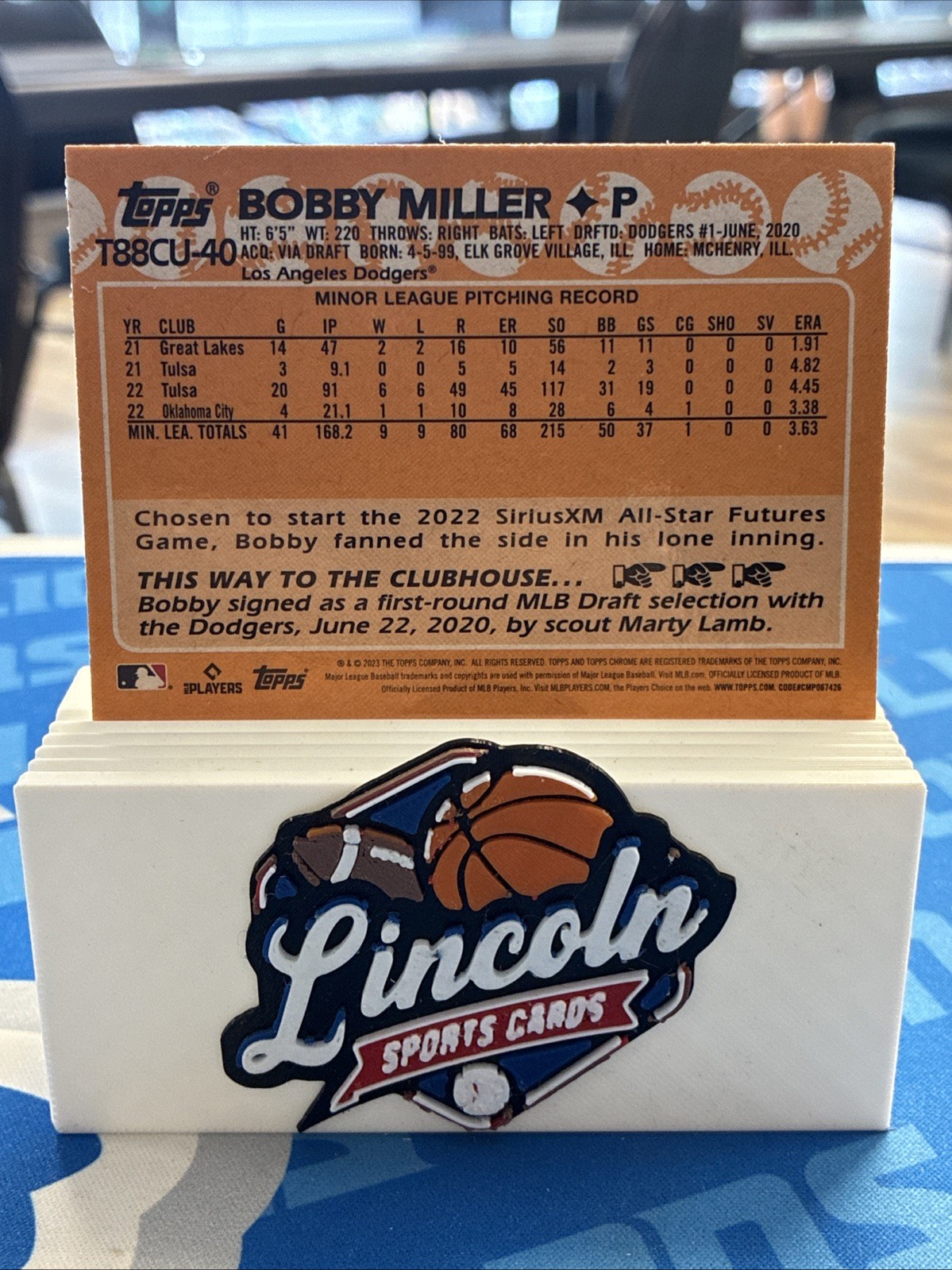 2023 Topps Update Series – 1988 Topps Chrome Silver Pack Mojo Bobby Miller…