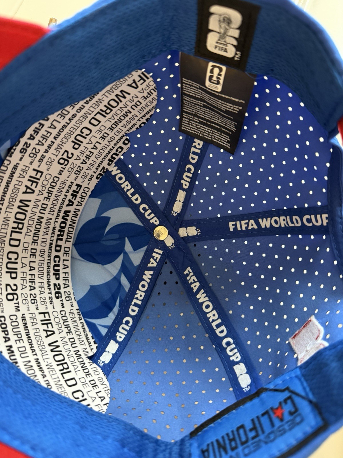 CALIFORNIA LIMITED EDITION FIFA World Cup 2026 USA National Team HAT