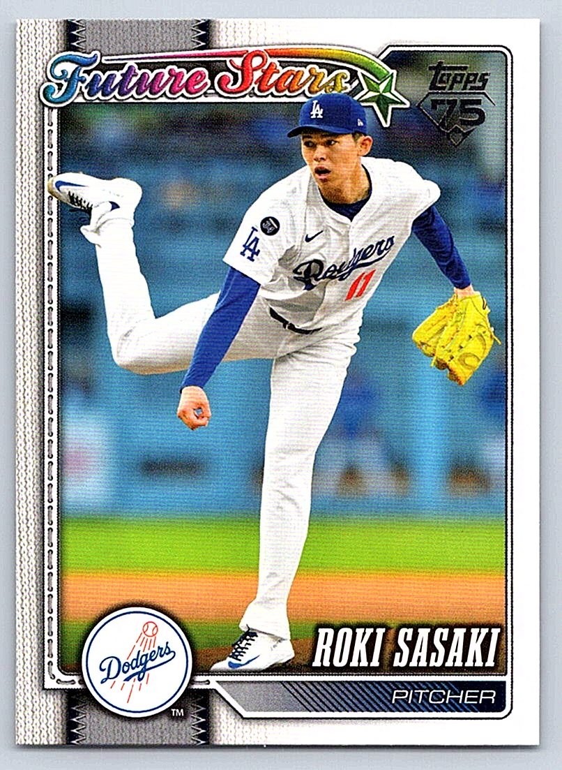 ROKI SASAKI DODGERS 2026 TOPPS SERIES 1 FUTURE STARS #66