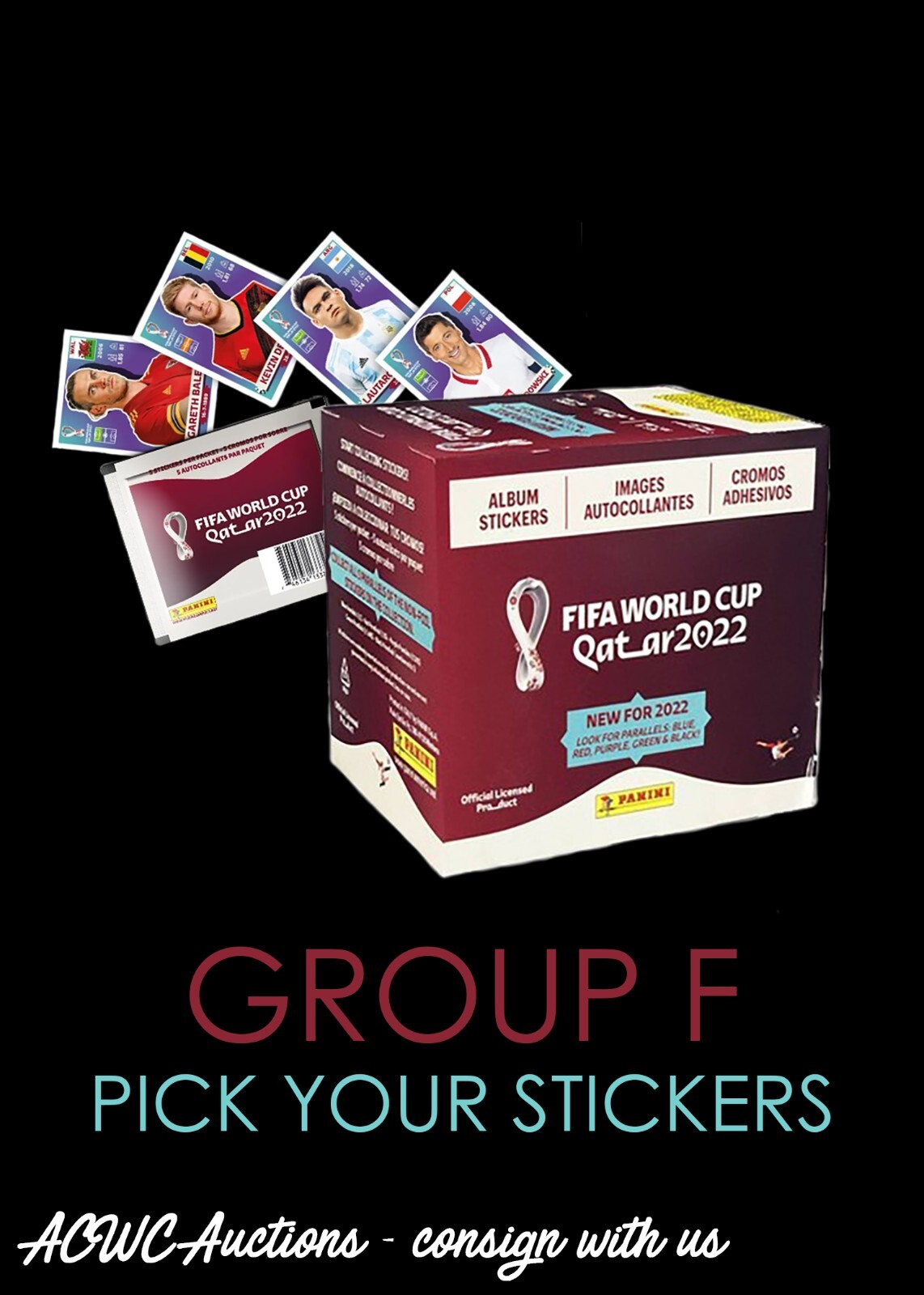 2022 FIFA World Cup Stickers – Pick your GROUP F Stickers (Updated 01/18/23)