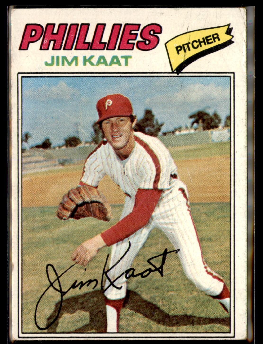 1977 Topps #638 Jim Kaat HOF VG