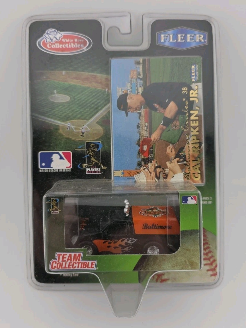 1999 Fleer White Rose Collectibles Cal Ripken Card & Orioles Truck NIP