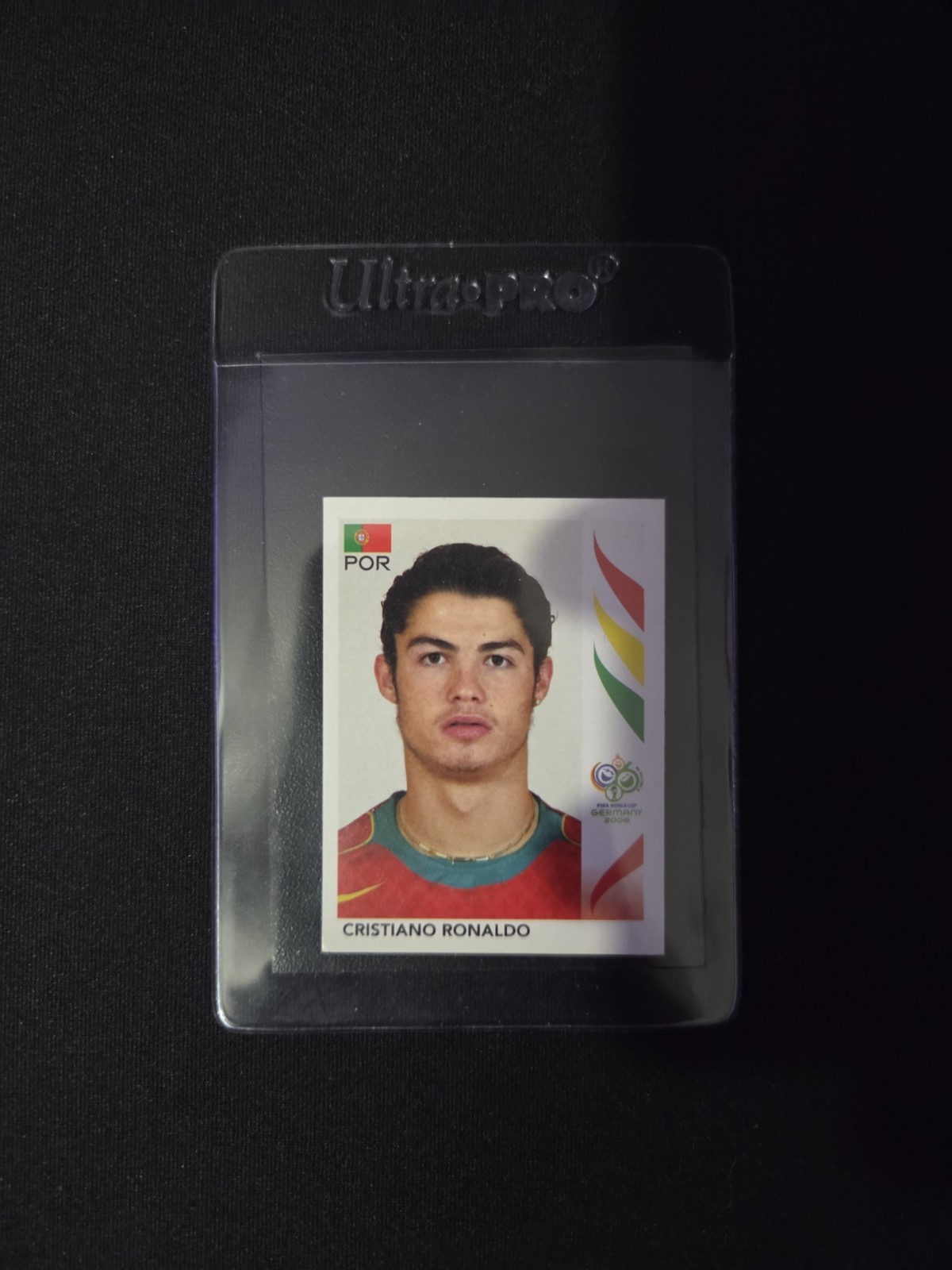 CRISTIANO RONALDO 2006 PANINI WORLD CUP STICKER #298 PORTUGAL MINT