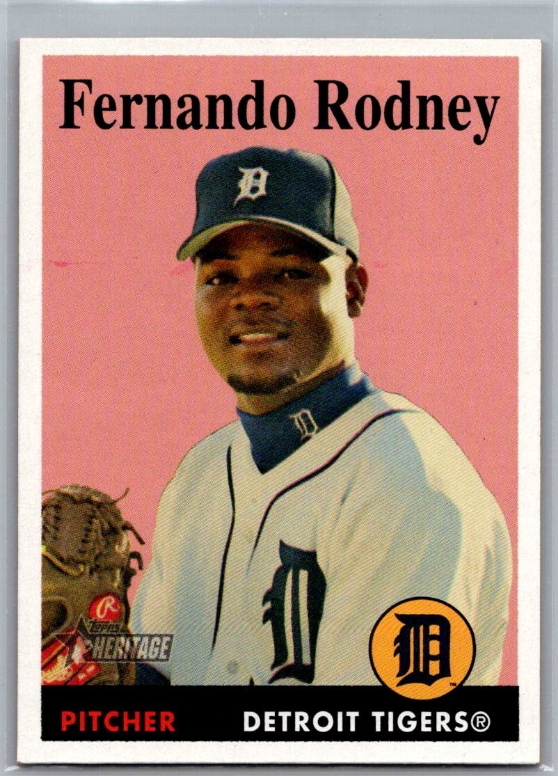 2007 Topps Heritage SP Short Print #365 Fernando Rodney
