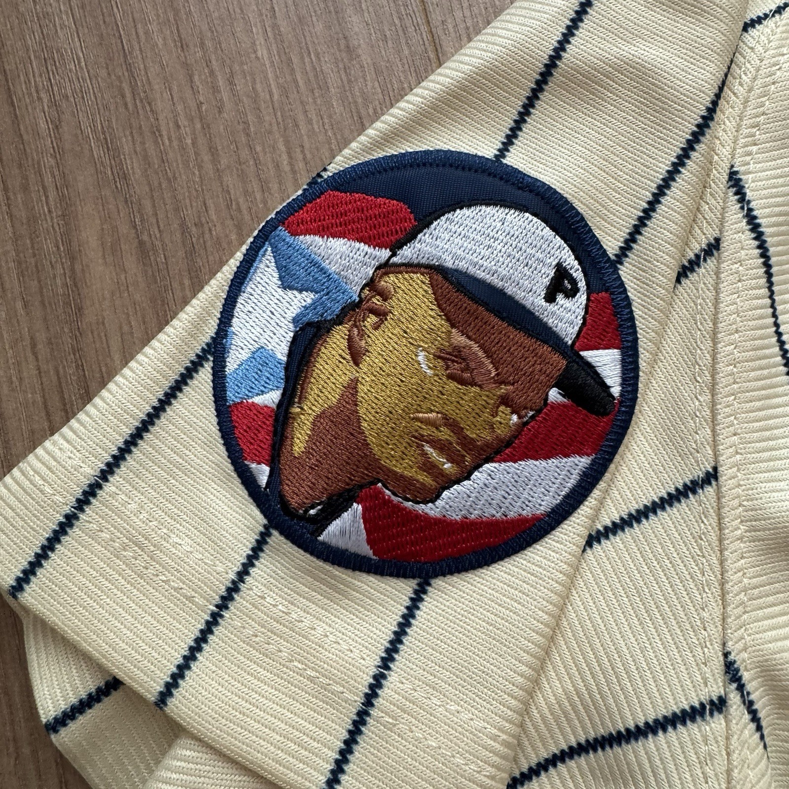 NWT Roberto Clemente Caguas Puerto Rico Headgear Classics Jersey Size S