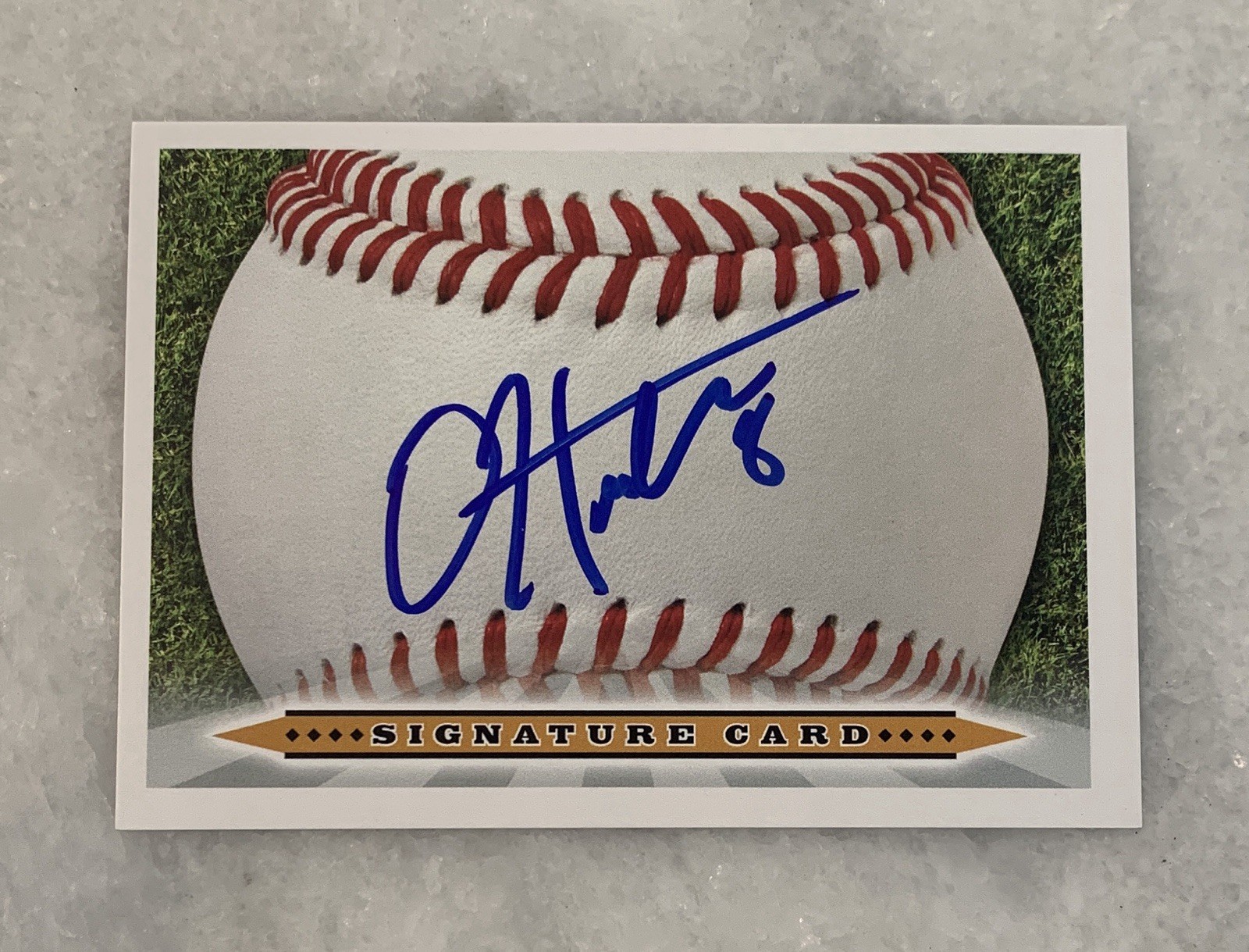 Owen Hull Signed Sweet Spot Baseball Card North Carolina CWS 2026 MLB Draft Auto