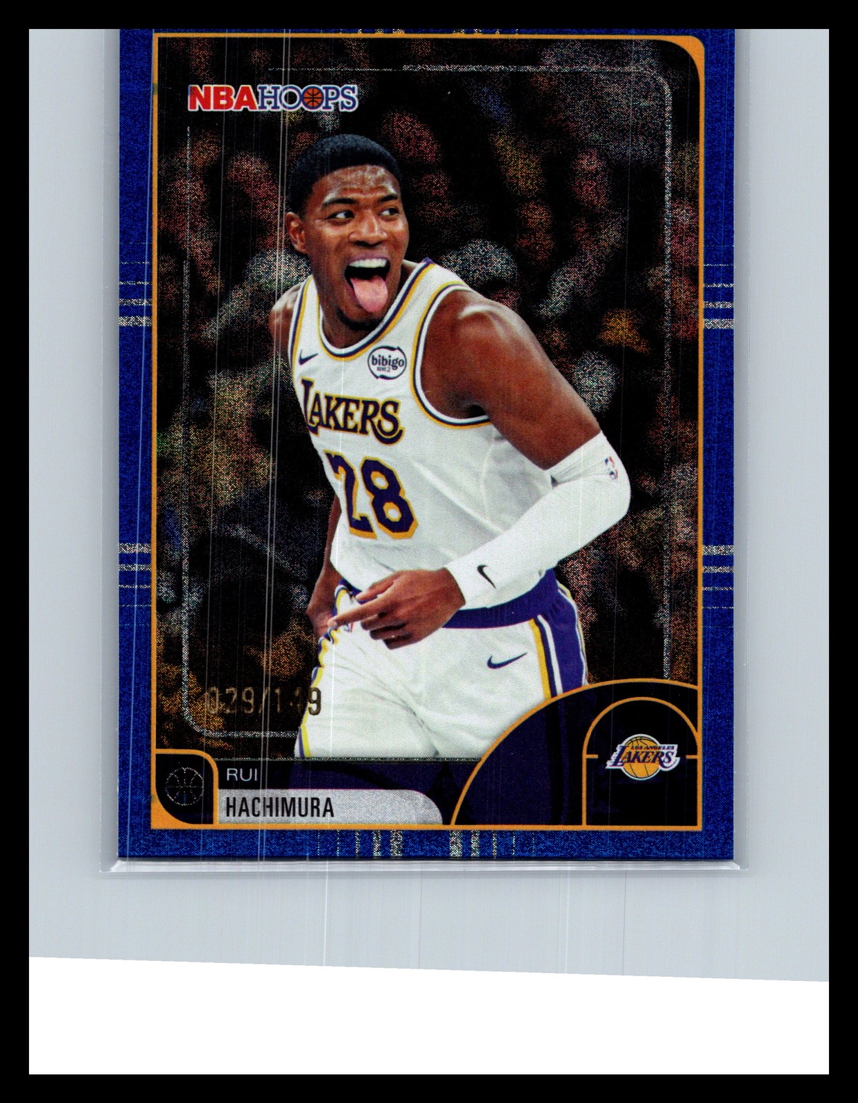 2025-26 Topps NBA Hoops #1 Rui Hachimura Light Burst Blue #/149
