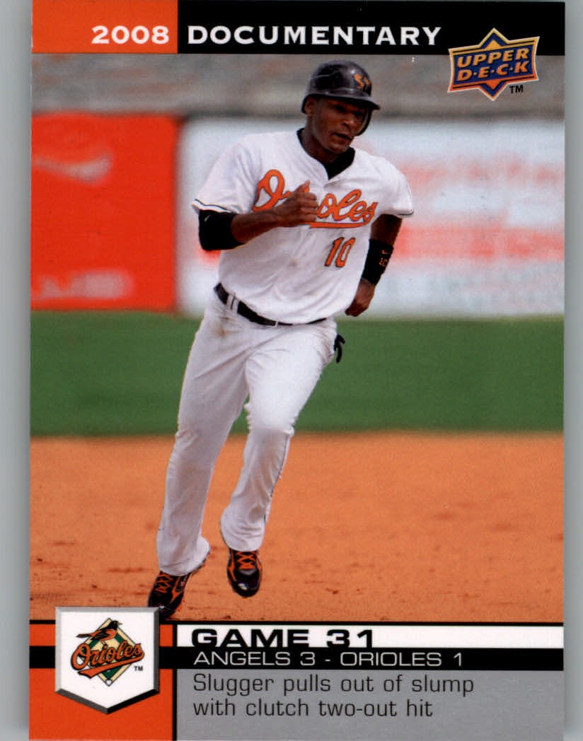 2008 Upper Deck Documentary #931 Adam Jones – BB