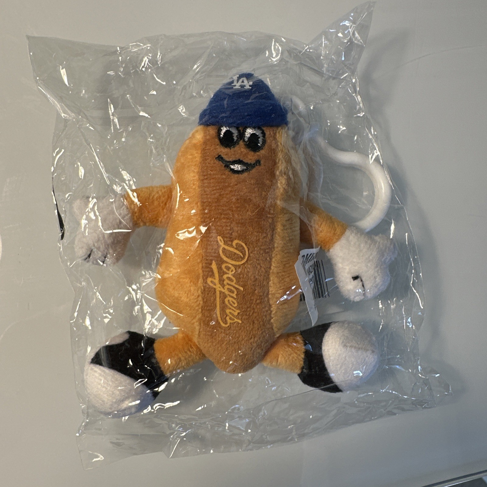 Hot Dog Los Angeles Dodgers Baseball Bag Charm