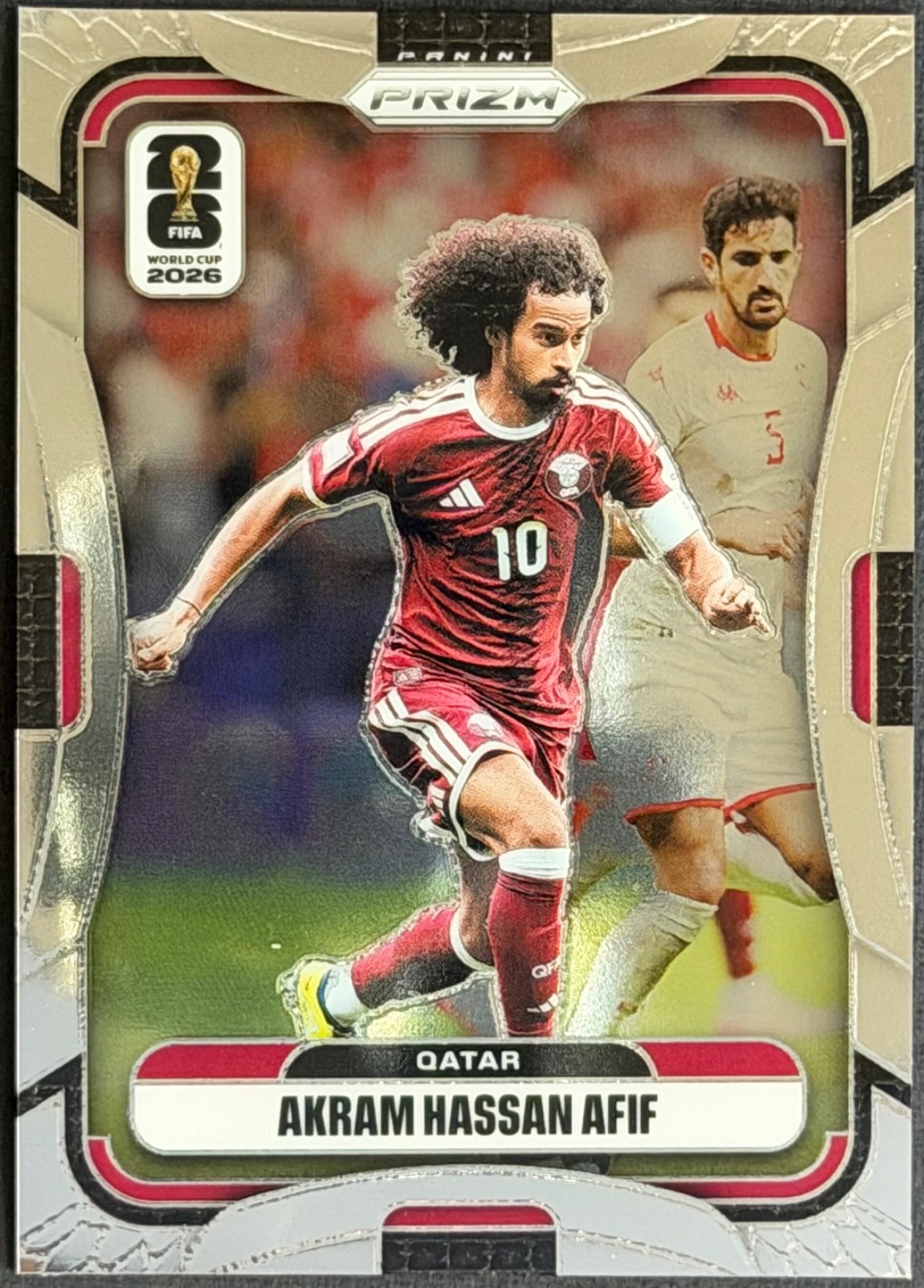 Akram Hassan Afif 2026 Panini Prizm FIFA World Cup #373 – Qatar