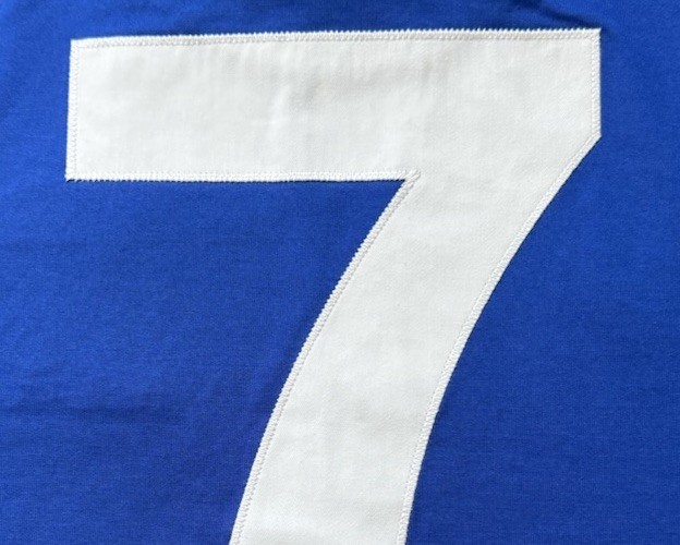 1990s Manchester United x George Best adidas Originals Long Sleeve Jersey – Blue