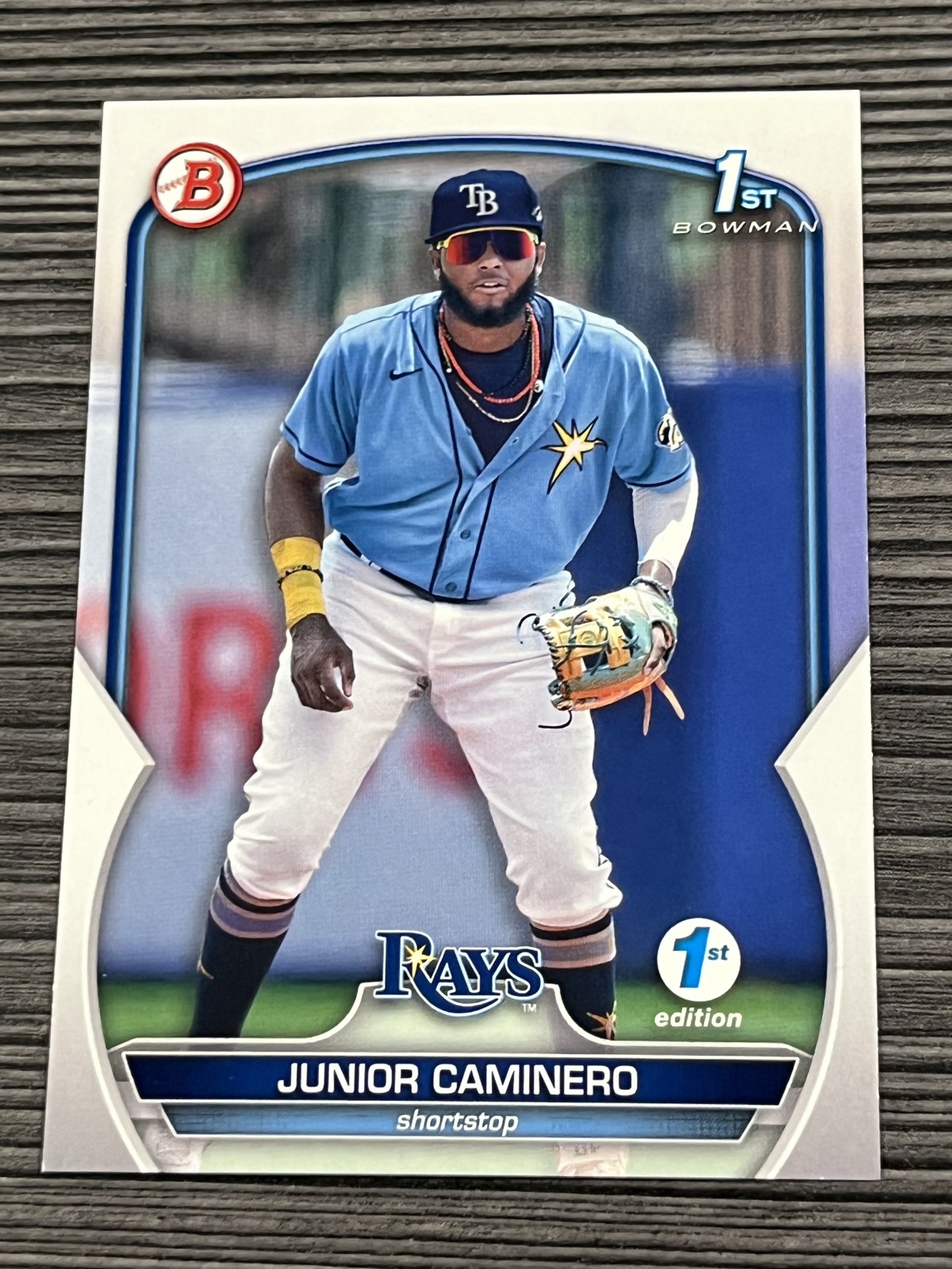 Junior Caminero 2023 Bowman 1st Edition #BPPF-61 (RC)