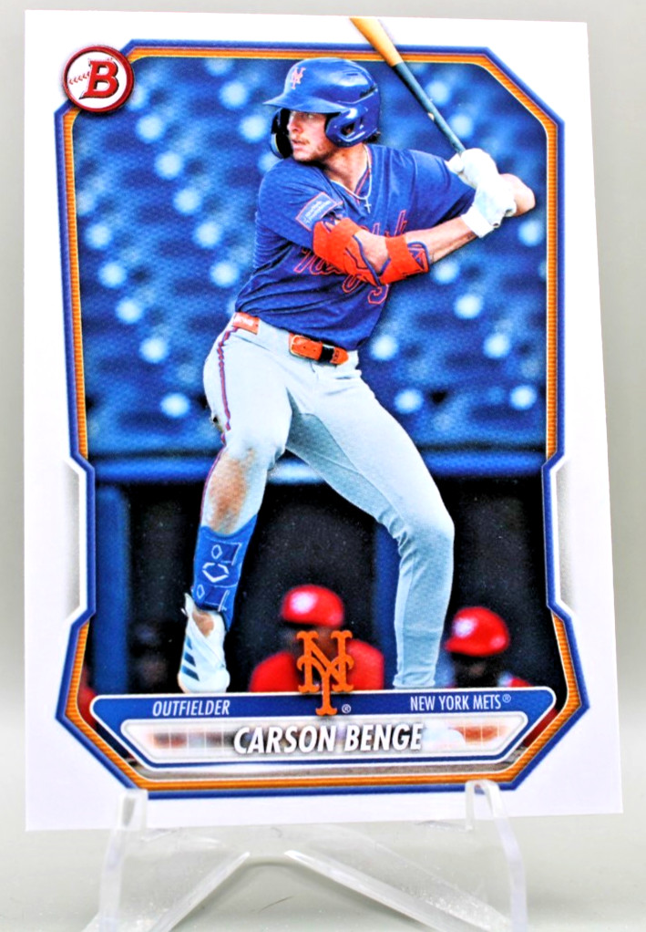 2026 Bowman Prospects – Carson Benge #BP-111 Mets