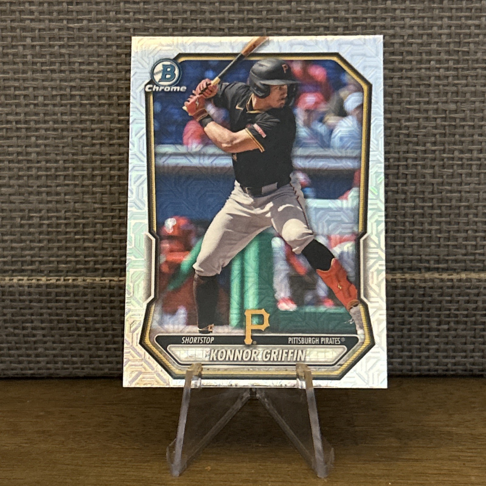 2026 Bowman Chrome Konnor Griffin Mojo Refractor Pittsburgh Pirates