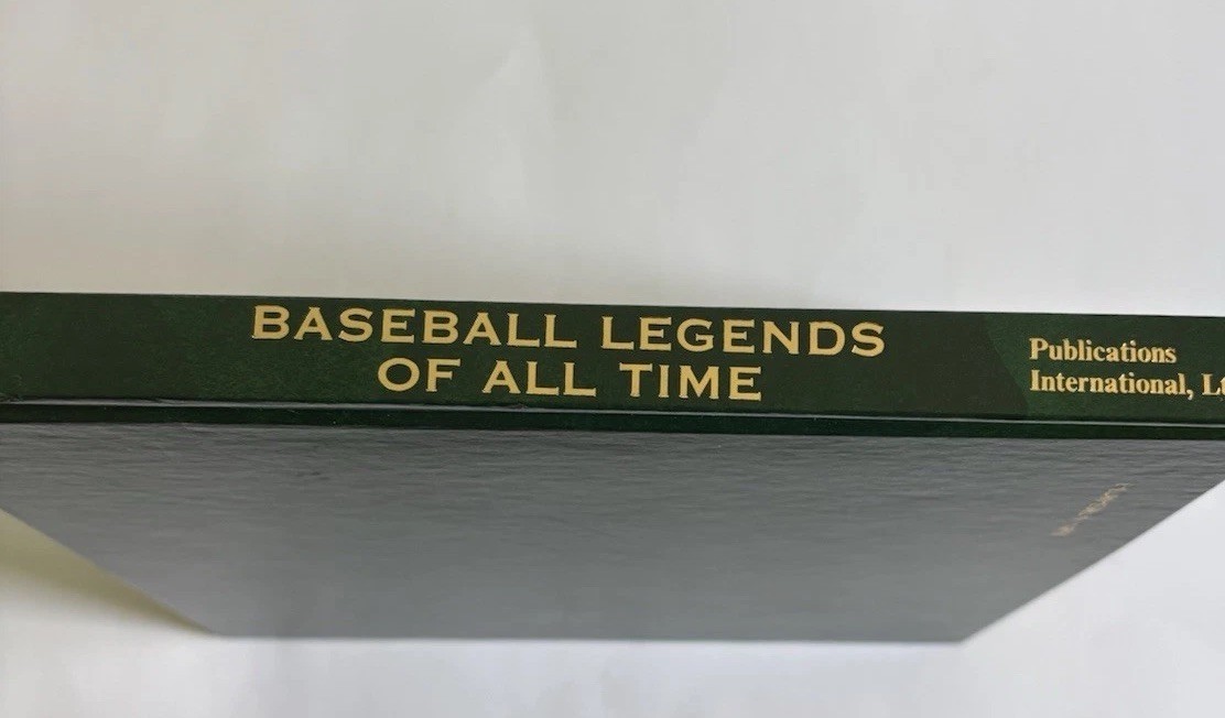 Baseball Legends of All Time Hardcover Book – Copyright 1994