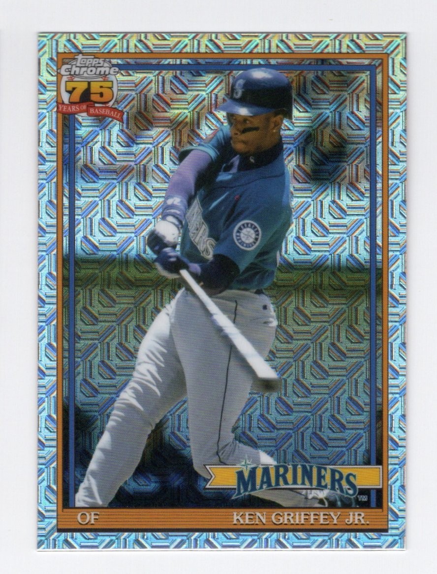 2026 Topps Chrome Mojo Refractor Ken Griffey Jr. Card #91C-51 – Seattle Mariners