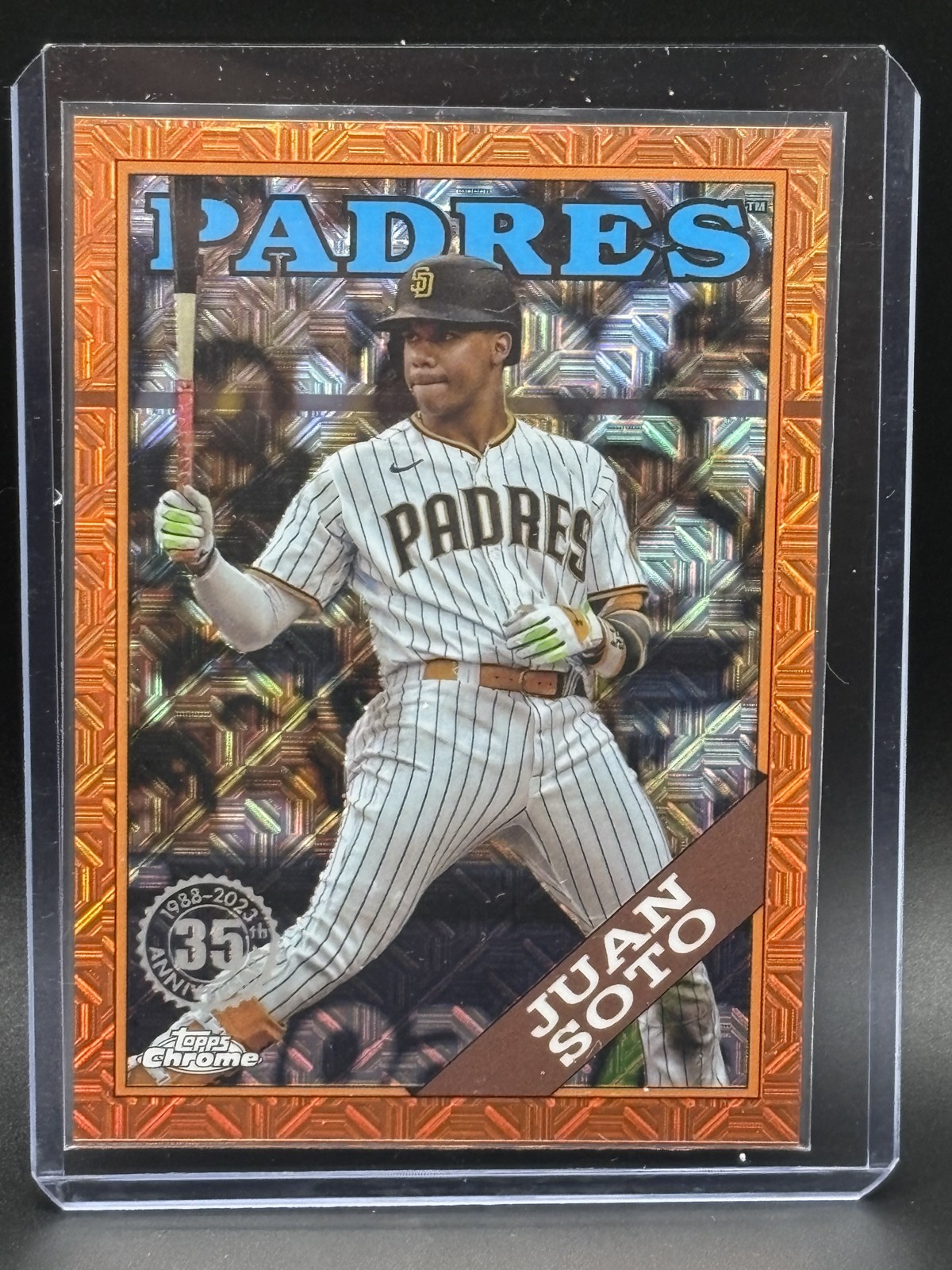 2023 Topps Update Series – 1988 Topps Chrome Silver Pack Mojo Juan Soto 15/25