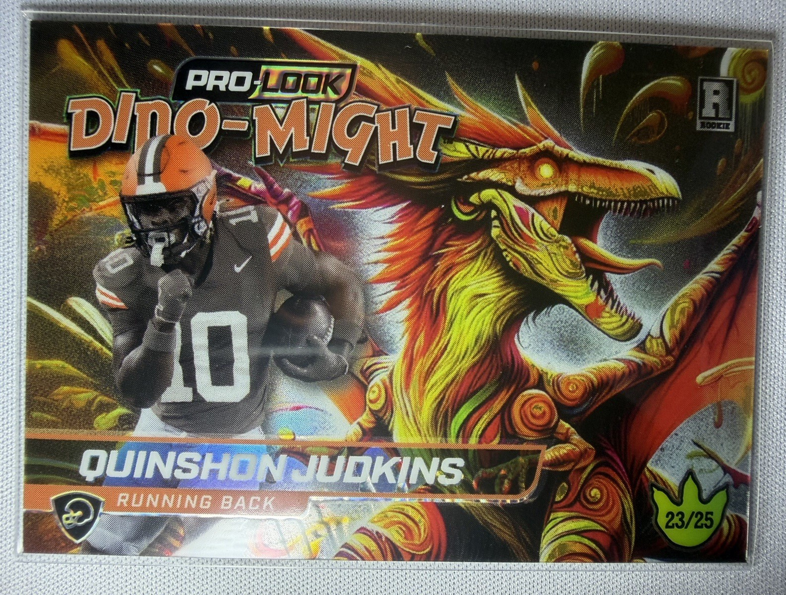 Wild Card 2025 Dino-Might Pro-Look Quinshon Judkins #DMPPPTE1-QJ 23/25