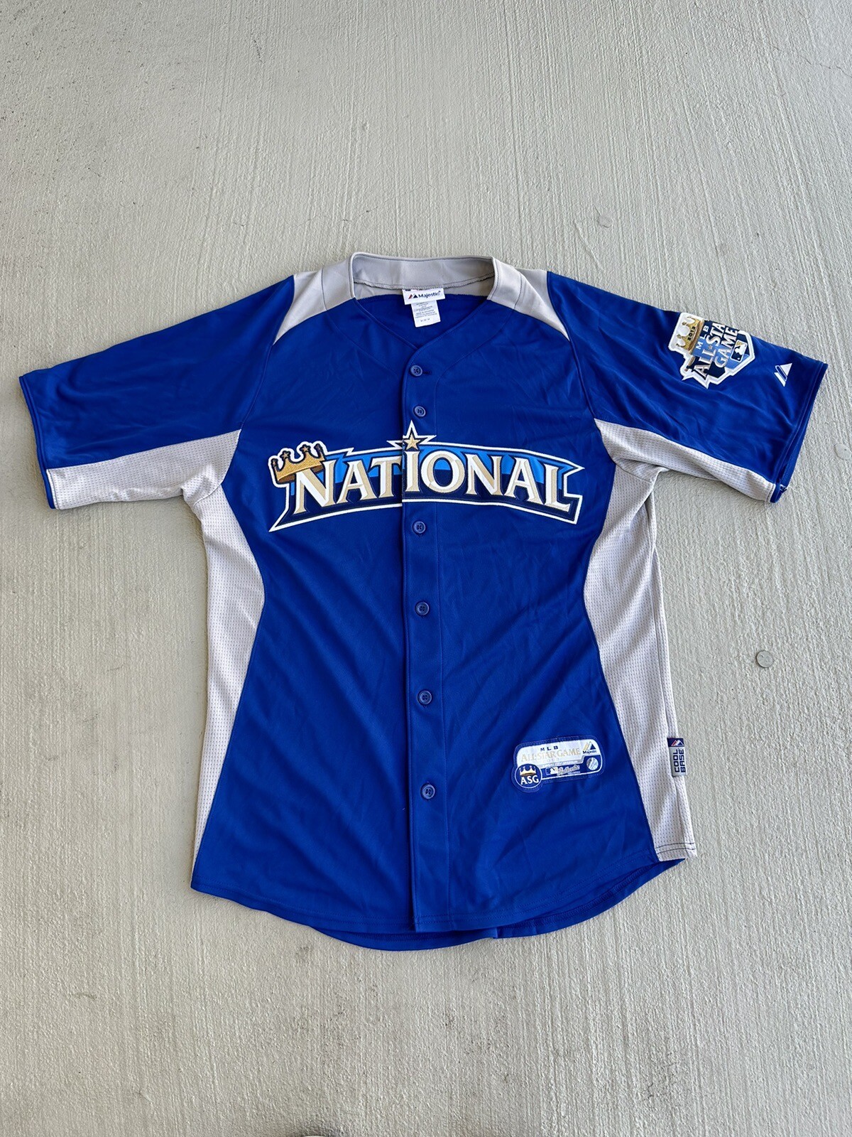 2012 MLB All Star Game National League Majestic Jersey Size M