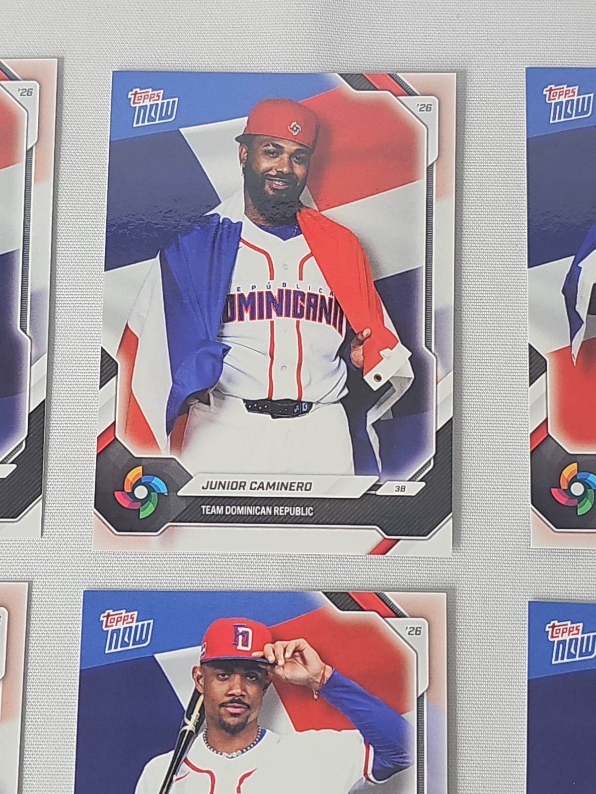 2026 World Baseball Classic Topps Now Team Dominican Republic 12 BASE CARDS