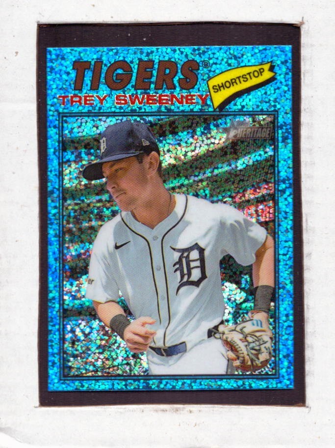 2026 Topps Heritage Chrome Blue Sparkle #201-#400 – You Pick – Finish Your Set