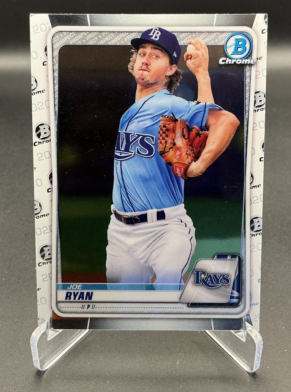 2020 Bowman Draft – Chrome Joe Ryan #BD-31 – Tampa Bay Rays