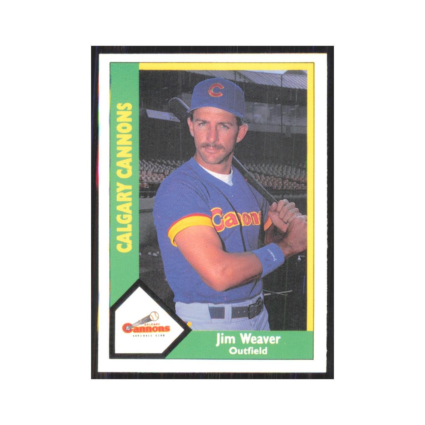 1990 CMC Minor League Jim Weaver Calgary Cannons #444