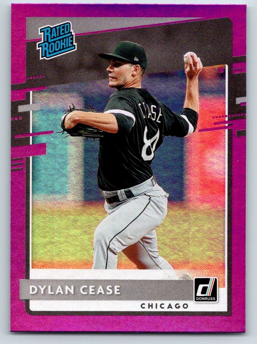 2020 Panini Donruss – Rated Rookie Dylan Cease #53 Holo Purple (RC)