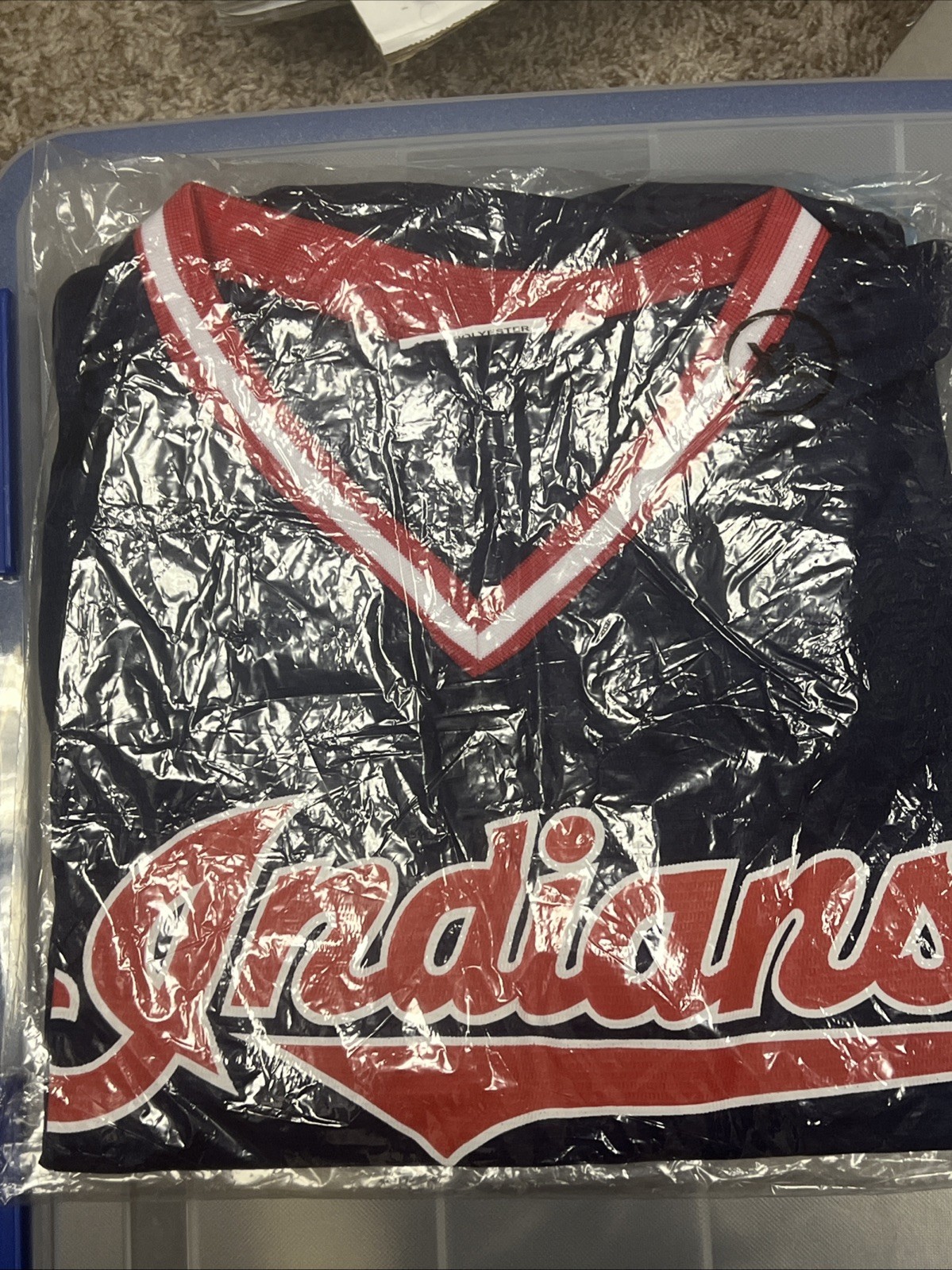 Cleveland Guardians Indians Trevor Bauer Outage Baseball MLB Jersey Size XL SGA